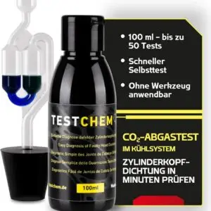Testkit zur Diagnose undichter Zylinderkopfdichtungen