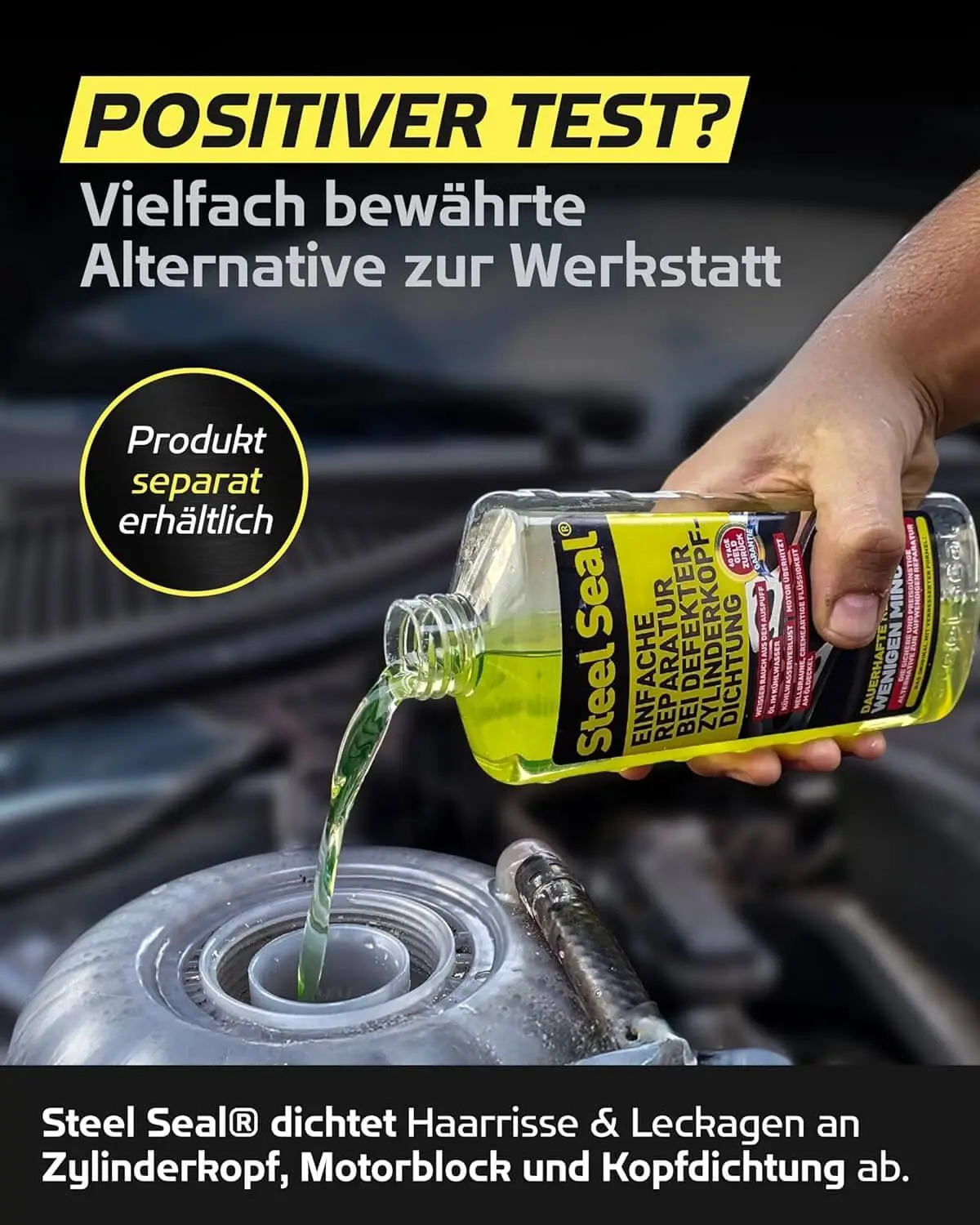 TESTCHEM CO₂-Kopfdichtung Testkit – Kühlsystem-Abgastest für bis zu 50 Tests - immagine 5