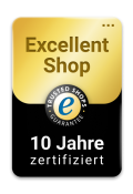 10 Jahre zertifiziert bei Trusted Shops
